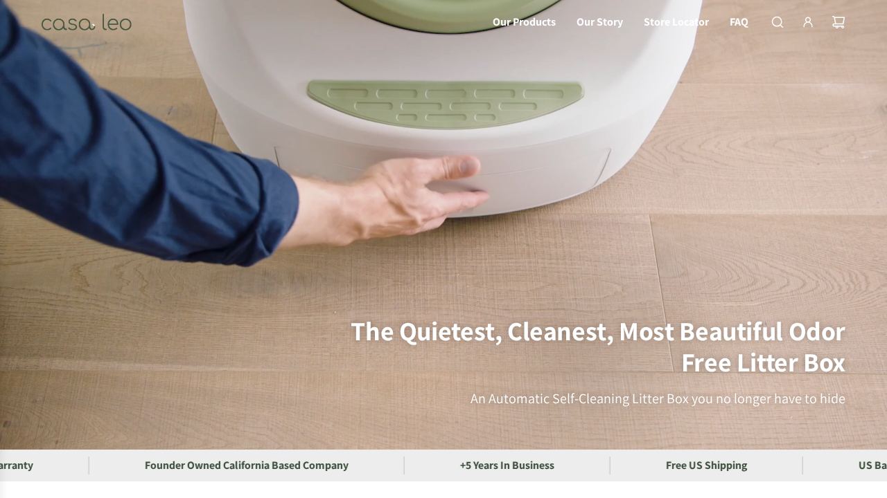 Casa Leo website preview